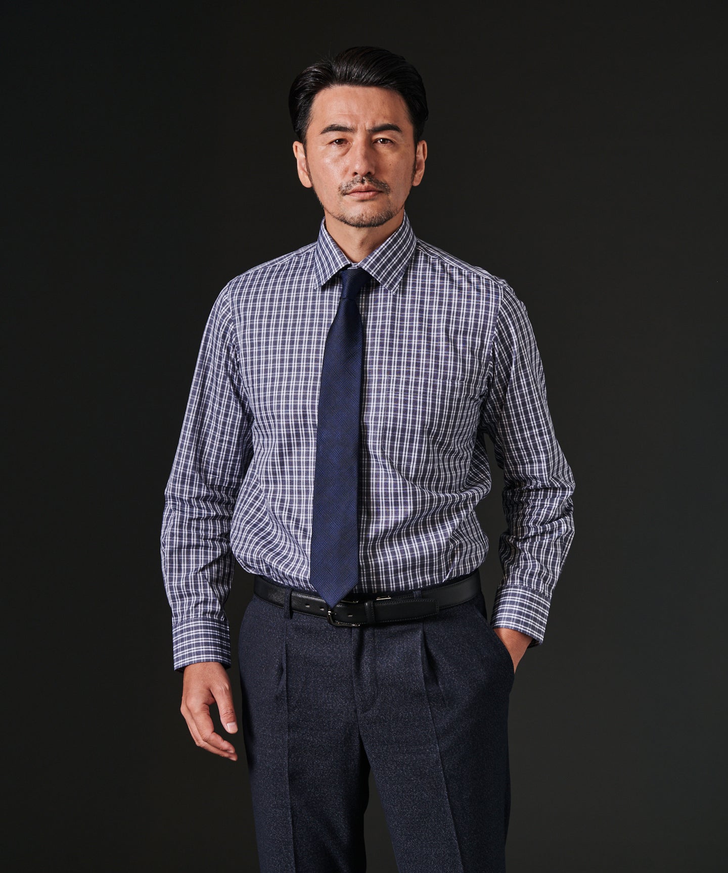 HIROKO KOSHINO 地柄ネクタイ